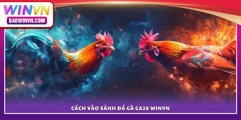 Cách vào sảnh đá gà GA28 WINVN