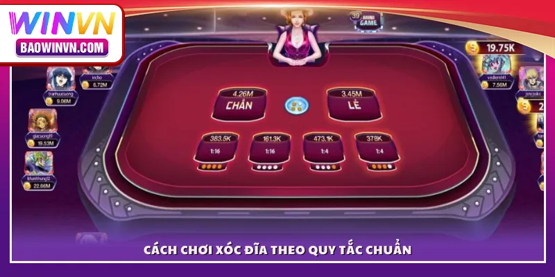 Cách chơi Xóc Đĩa theo quy tắc chuẩn